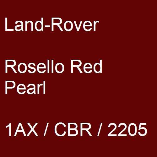 Land-Rover, Rosello Red Pearl, 1AX / CBR / 2205.
